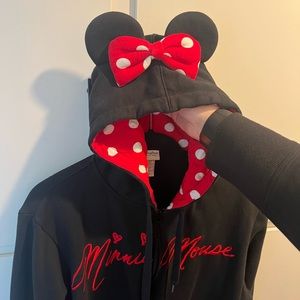 Minnie Mouse Zip Up Hoodie